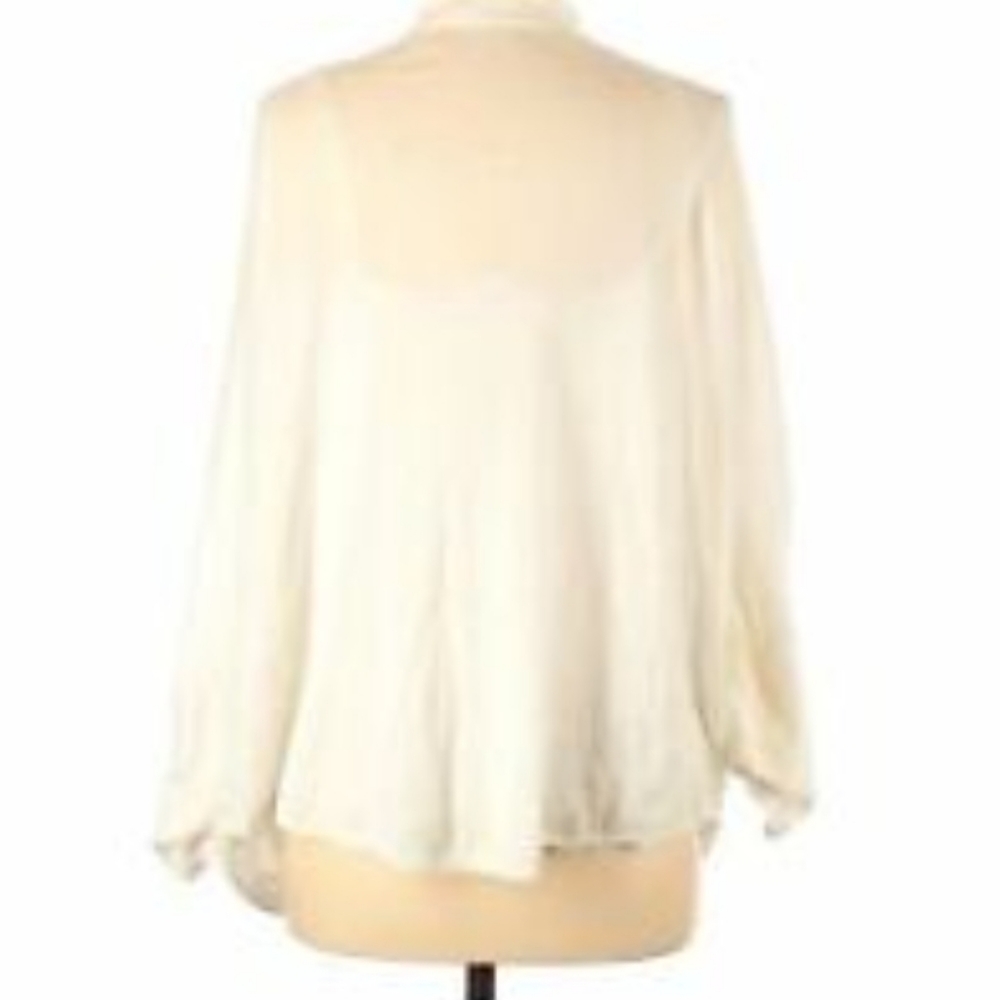 Ruby Rd. Evening Formal Jacket Size 16W Pearl Luster Elegant Ruffle - Picture 5 of 10